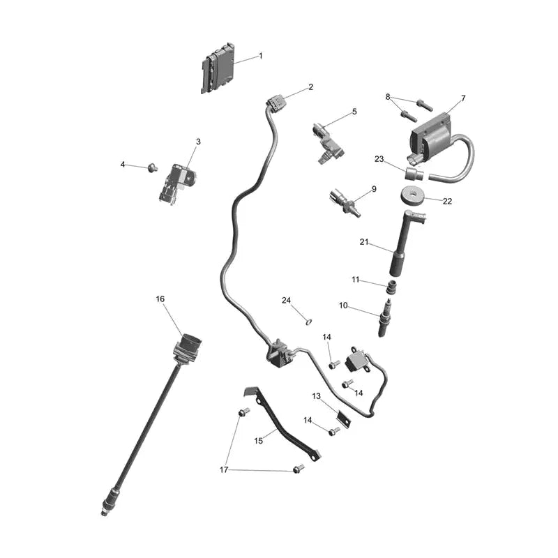 Système de Gestion Moteur Scrambler 400 X Micro-Fiche