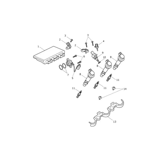 Système de Gestion Moteur Speed Triple 1200 RR Micro-Fiche