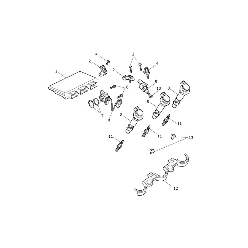 Système de Gestion Moteur Speed Triple 1200 RX Micro-Fiche