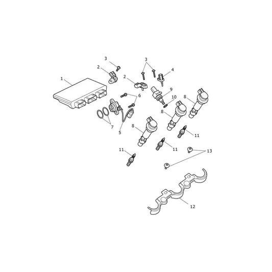 Système de Gestion Moteur Speed Triple 1200 RX Micro-Fiche