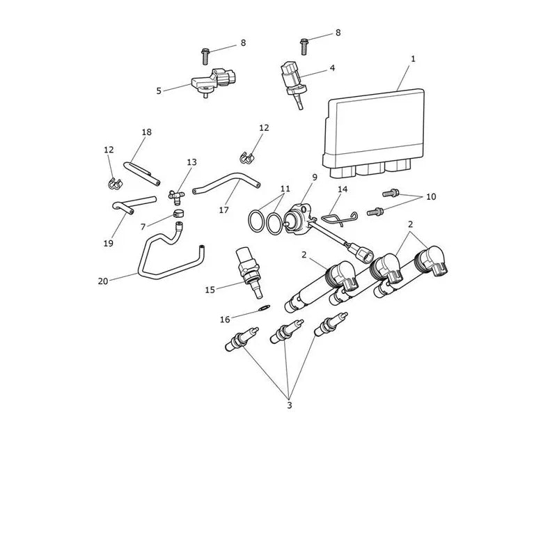 Système de Gestion Moteur Tiger 900 Desert Micro-Fiche