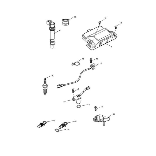 Système Gestion Moteur Speed Triple 1050 (VIN 210445 à 461331) Micro-Fiche
