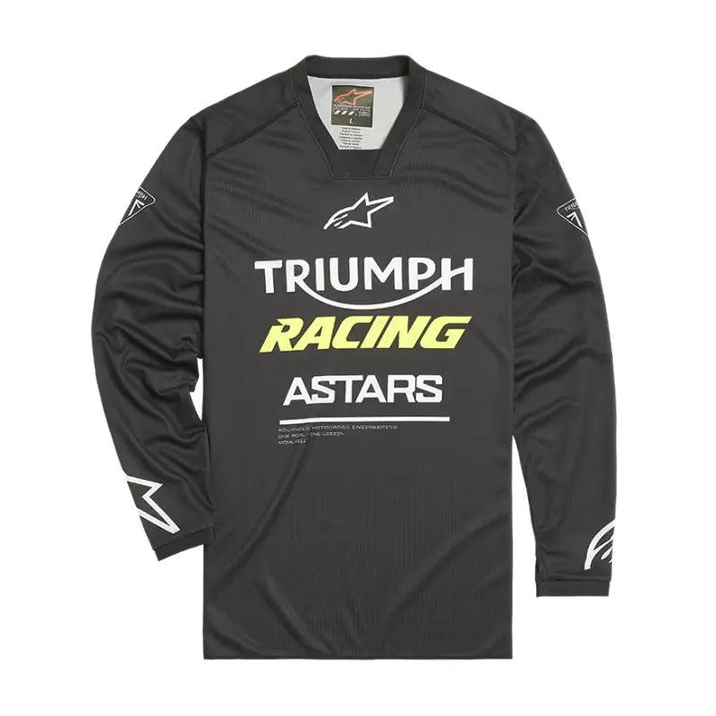 Tee-Shirt Triumph Racer Graphite MX
