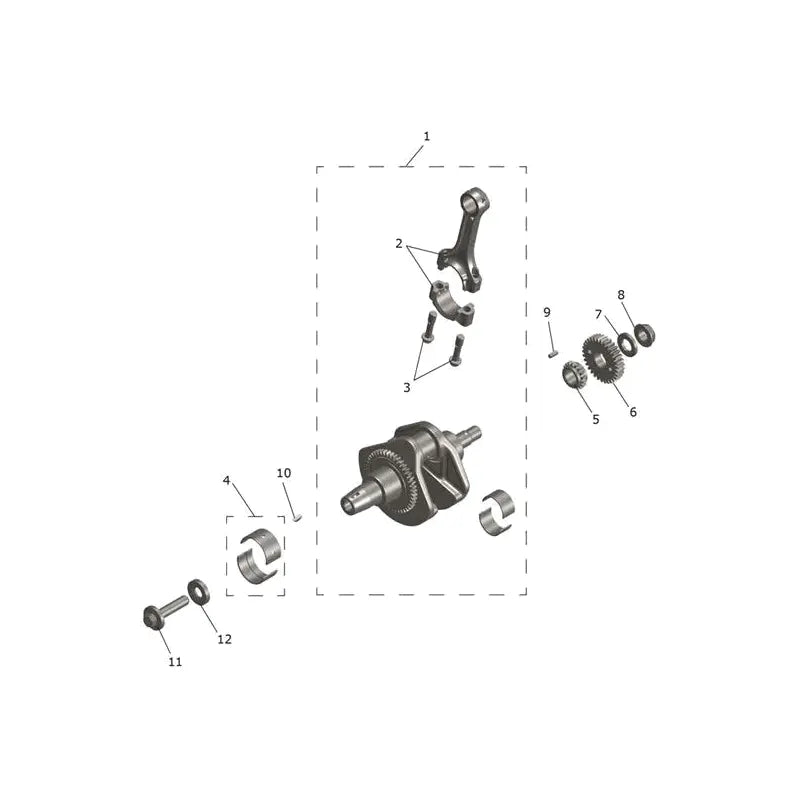 Vilebrequin & Bielles Thruxton 400 Micro-Fiche