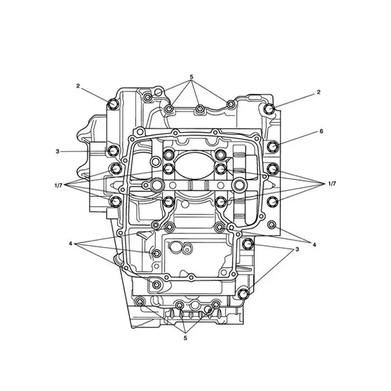 Vis de Carter Moteur