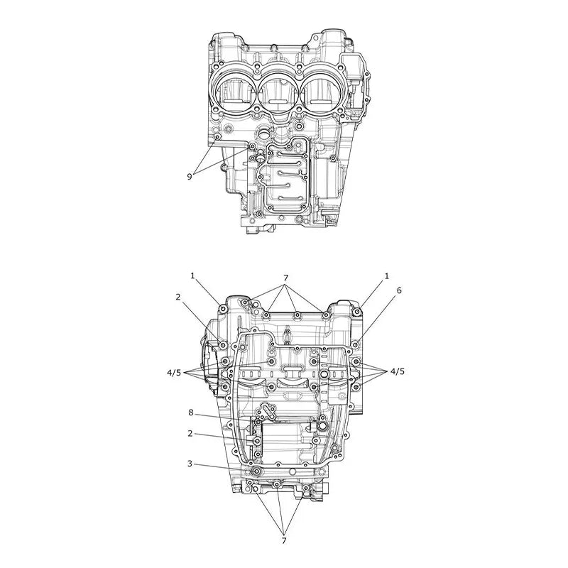 Vis de Carter Moteur