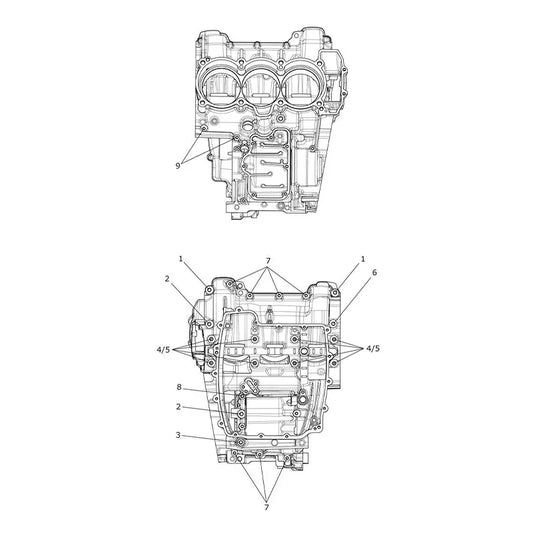 Vis de Carter Moteur