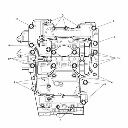 Vis De Carter Moteur