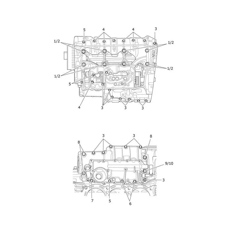 Vis de Carter Moteur Rocket 3 GT Micro-Fiche