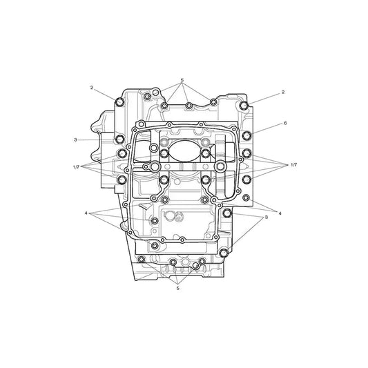 Vis de Carter Moteur Street Triple 675R (VIN 560477 à 806645)