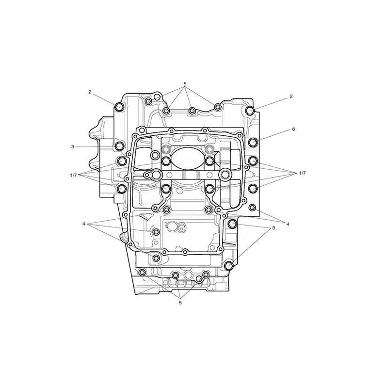 Vis de Carter Moteur Street Triple 675R (VIN jusqu'au 560476)