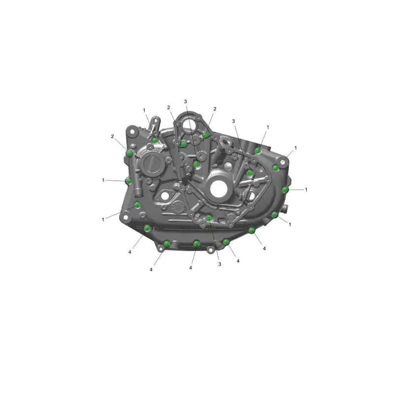 Vis de Carter Moteur Tracker 400 Micro-Fiche
